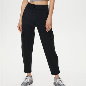 Wilfred Modern Cargo Black Pants Hemmed